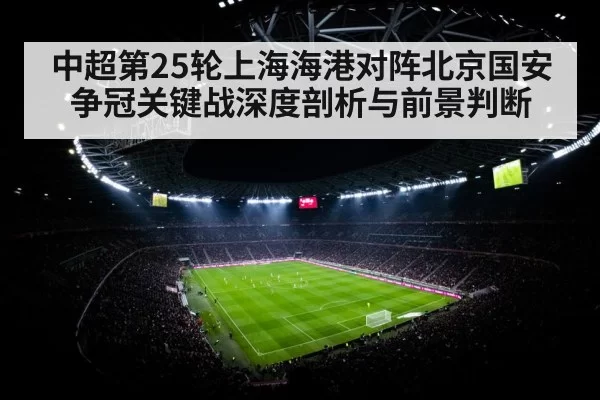 中超第25轮上海海港对阵北京国安争冠关键战深度剖析与前景判断
